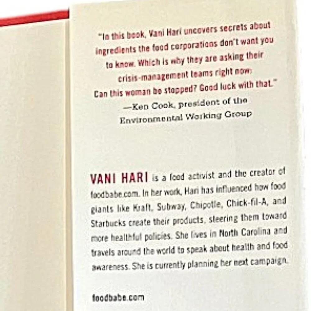 The Food Babe Way by Vani Hari, Hardcover